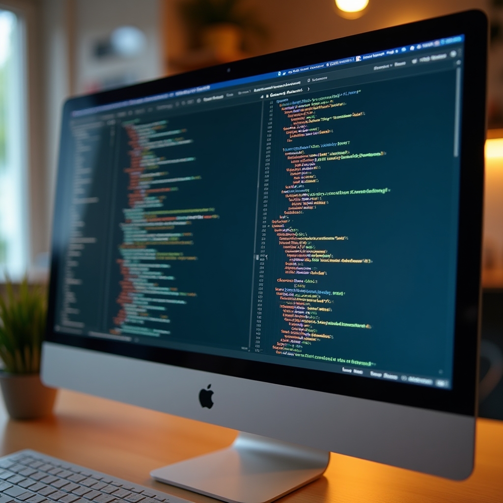 Code editor showing HTML and CSS code side by side with a browser preview panel