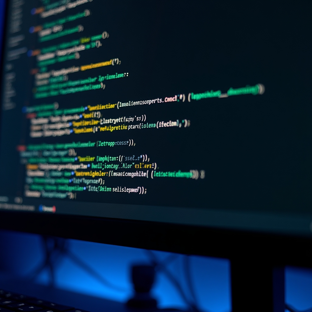 Terminal window showing Python environment setup with clear commands and output in a dark-themed code editor